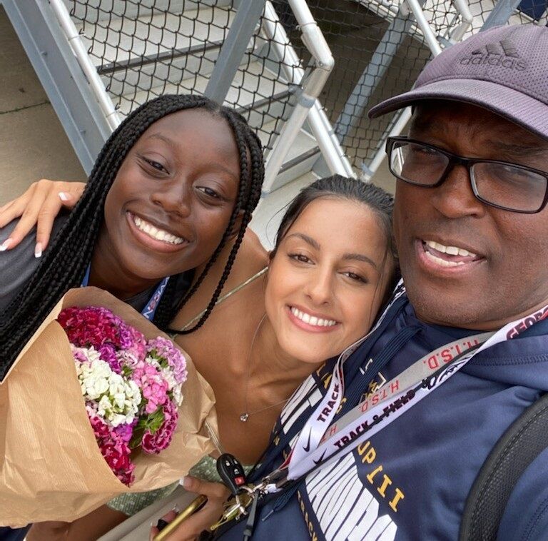 Nottingham High’s Jianna Molin sets records in the 100 and 200 meters