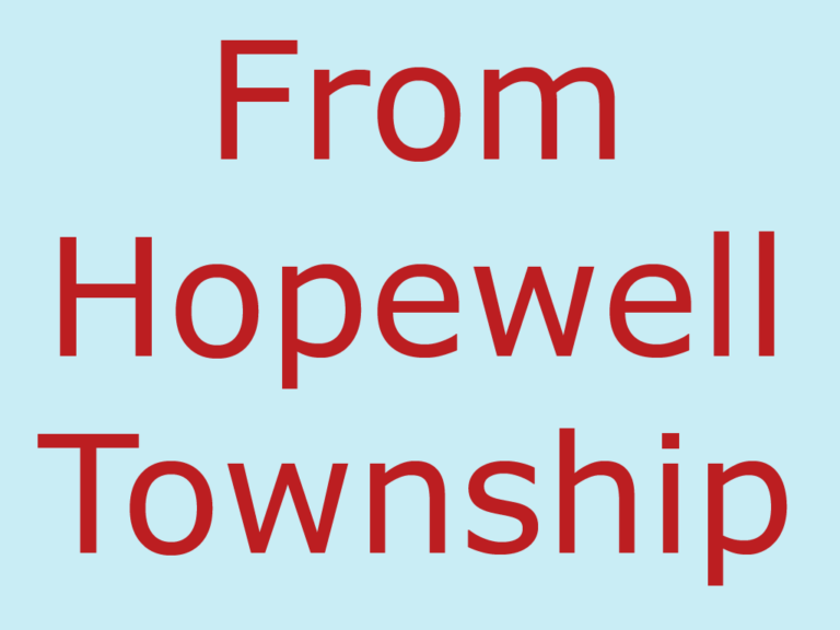 From Hopewell Township: Traffic safety improvements coming to Hopewell in 2025