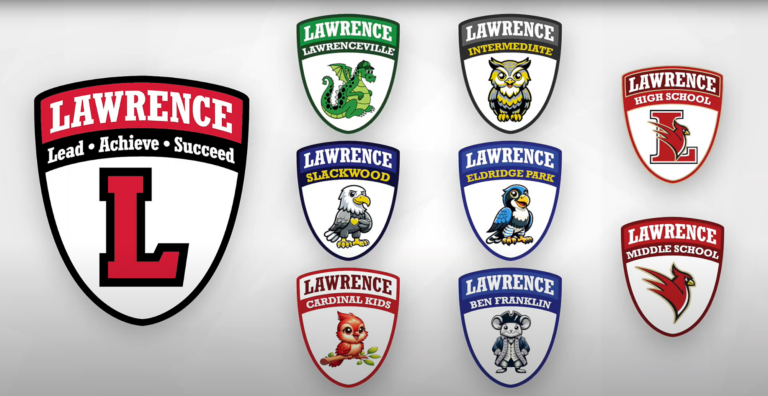 The Lawrence Township School District unveils its new brand