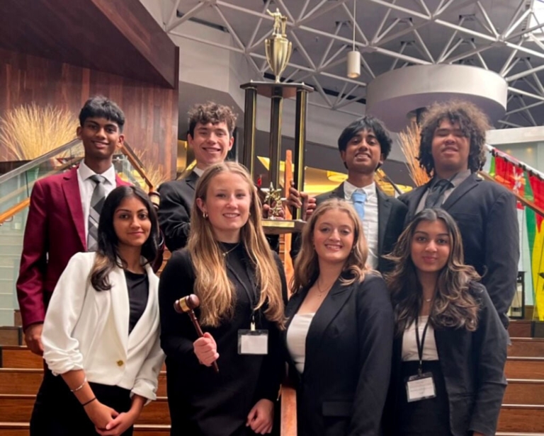 Bordentown Model UN again named Best Small Delegation