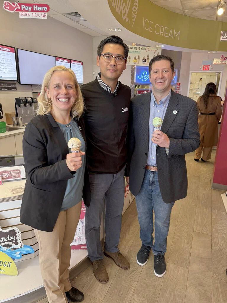 Hopewell Township celebrates energy savings at Carvel