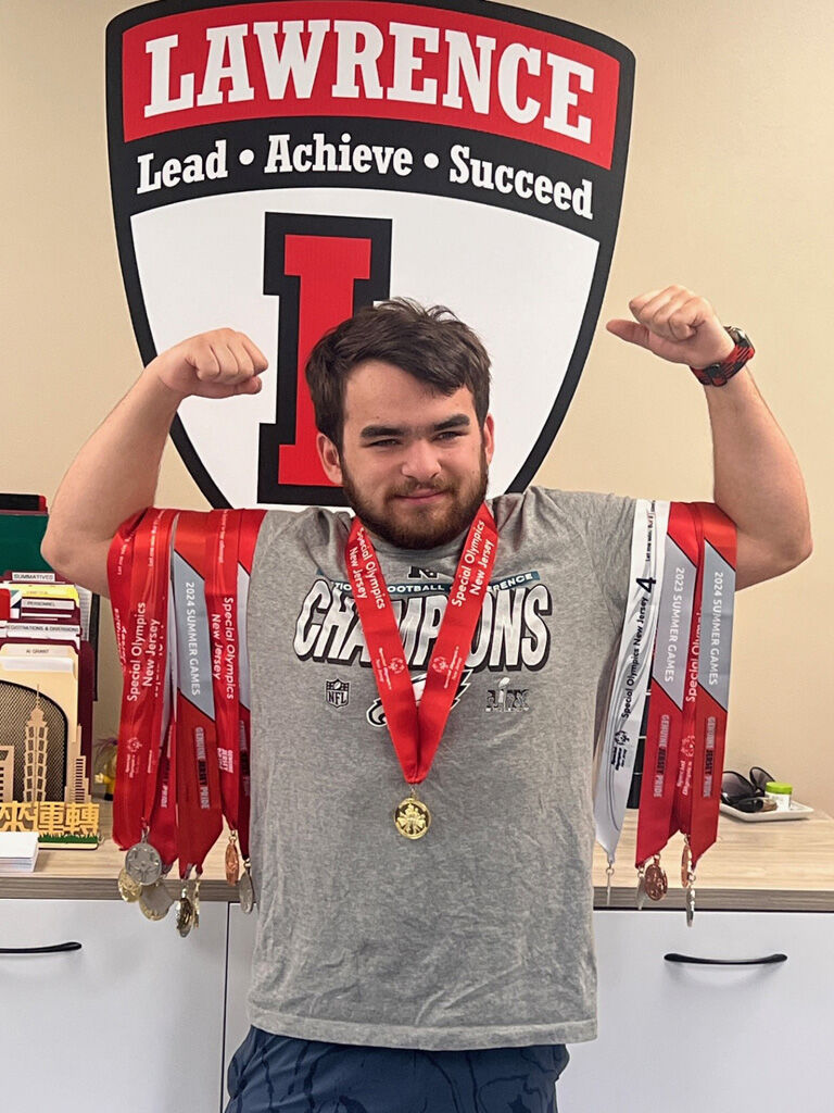 Lawrence senior Devlin “Rock” Maloney captures gold at 2025 Special Olympics N.J. regionals