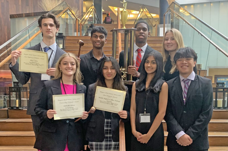Bordentown takes top honors at statewide Model United Nations
