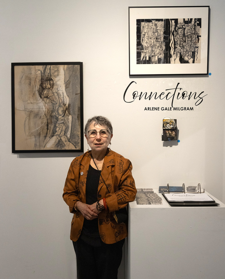 Fight in the Museum: Mixed-media artist Arlene Milgram